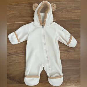Columbia tiny bear II bunting suit